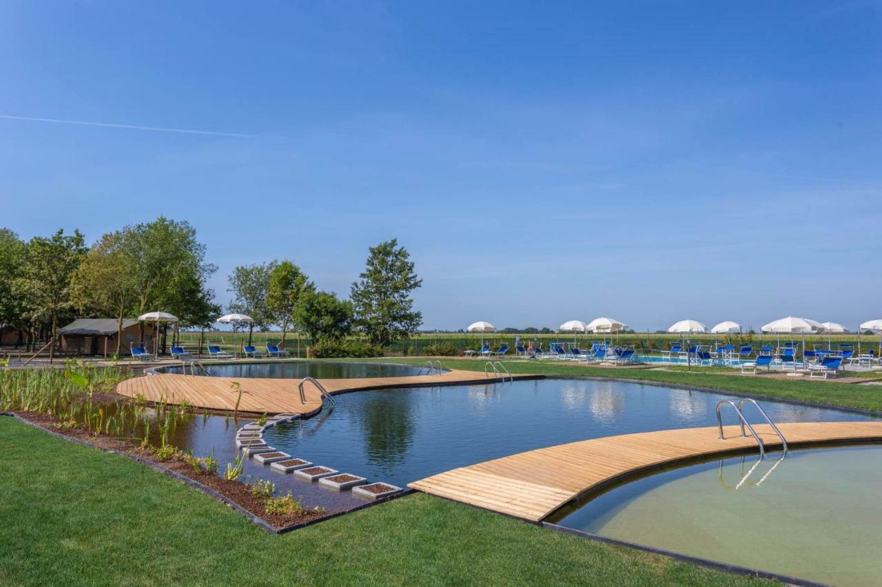 Agriturismo Tenuta Regina - Glamping Luxury Lodges And Apartments Palazzolo dello Stella Kültér fotó